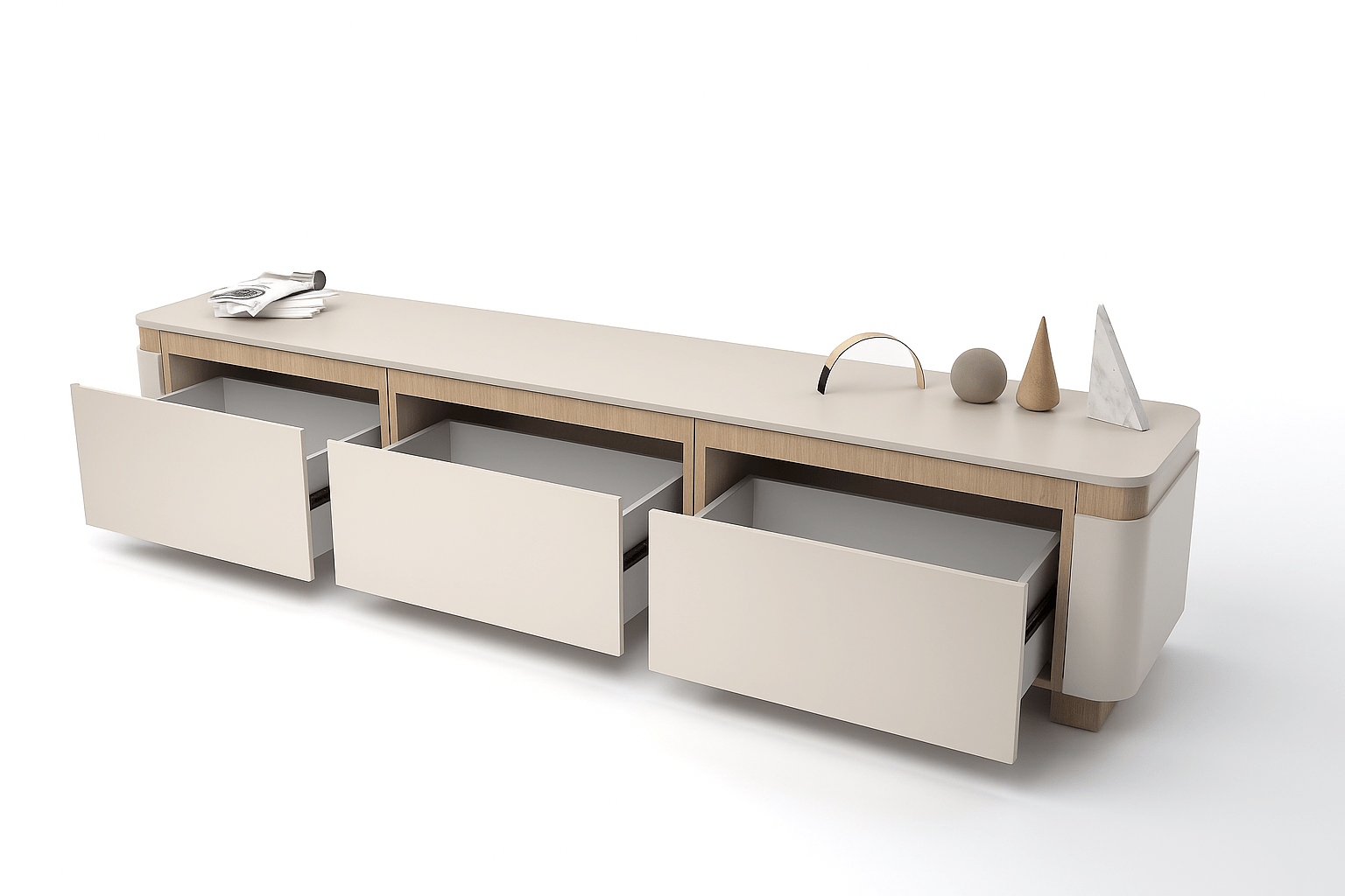 ASH TV UNIT - LIVING ROOM COLLECTION - MUSE