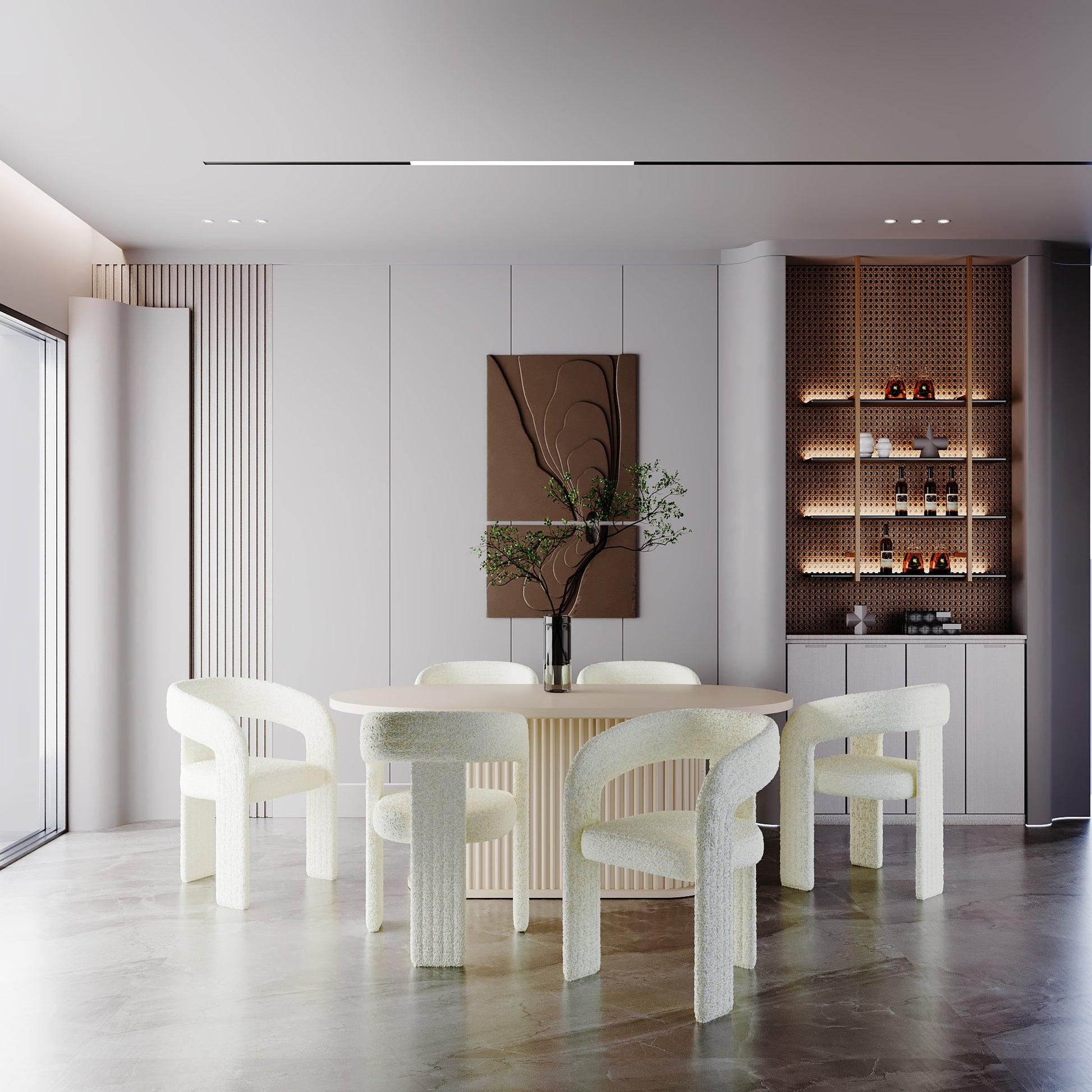 BLANCO DINING CHAIR - MUSE