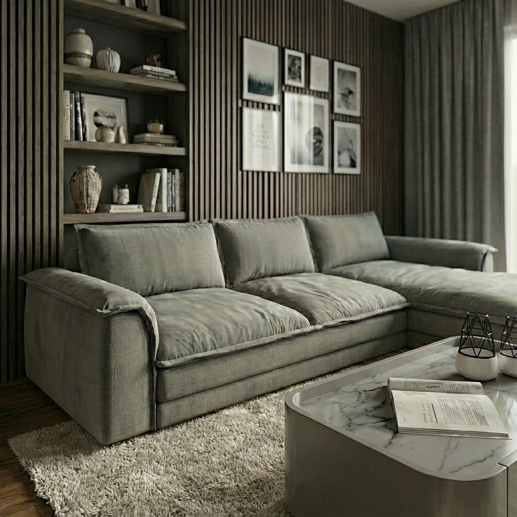 COMFORT L - SHAPE SOFA - LIVING ROOM COLLECTION - MUSE