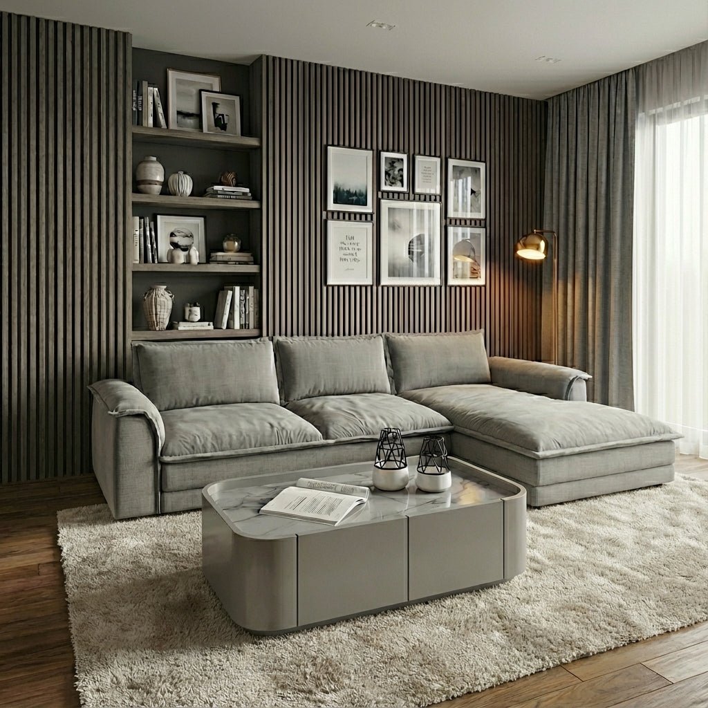 COMFORT L - SHAPE SOFA - LIVING ROOM COLLECTION - MUSE