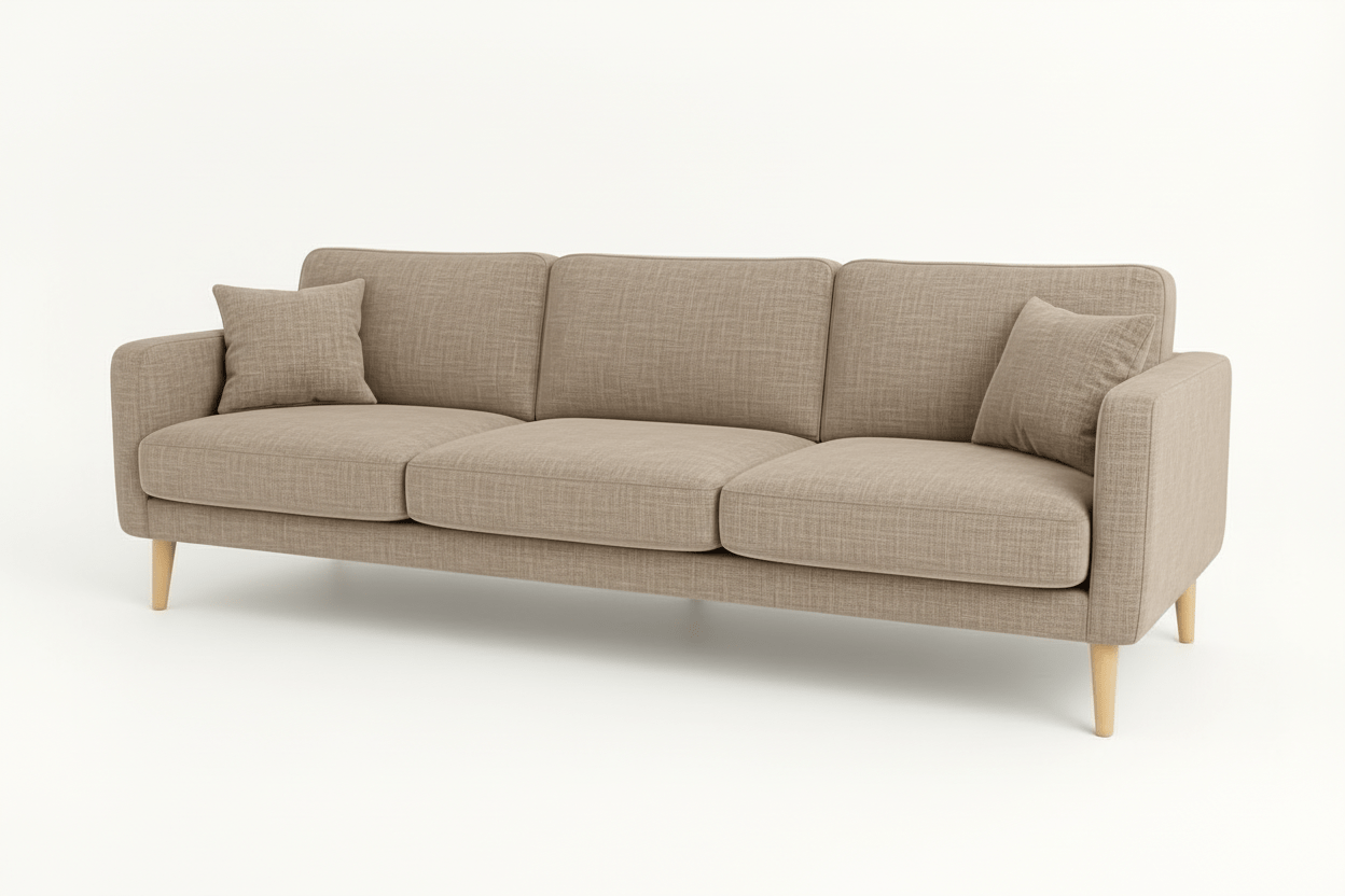 MILO 3 SEATER SOFA - LIVING ROOM COLLECTION - MUSE