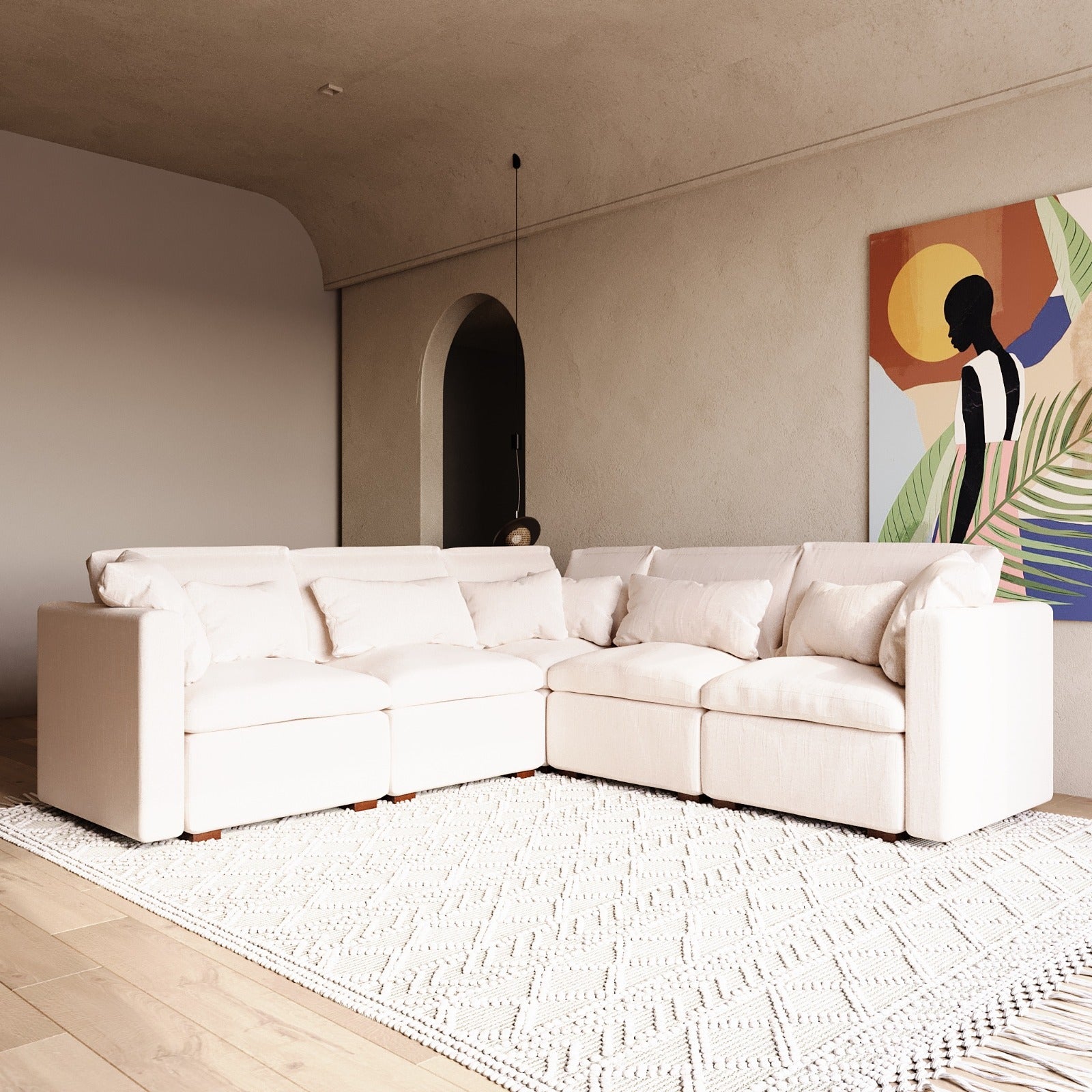 SKYE CORNER SOFA - MUSE