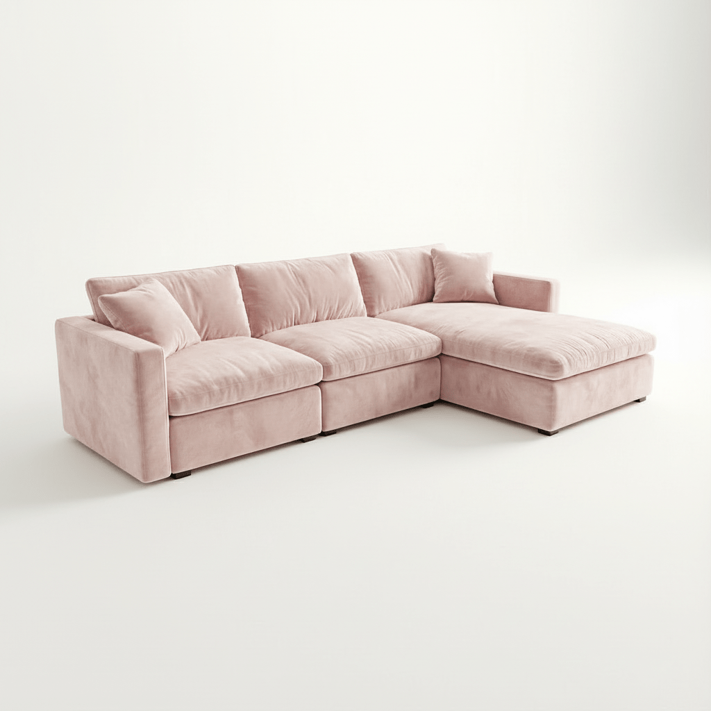 SKYE L - SHAPE SOFA - LIVING ROOM COLLECTION - MUSE