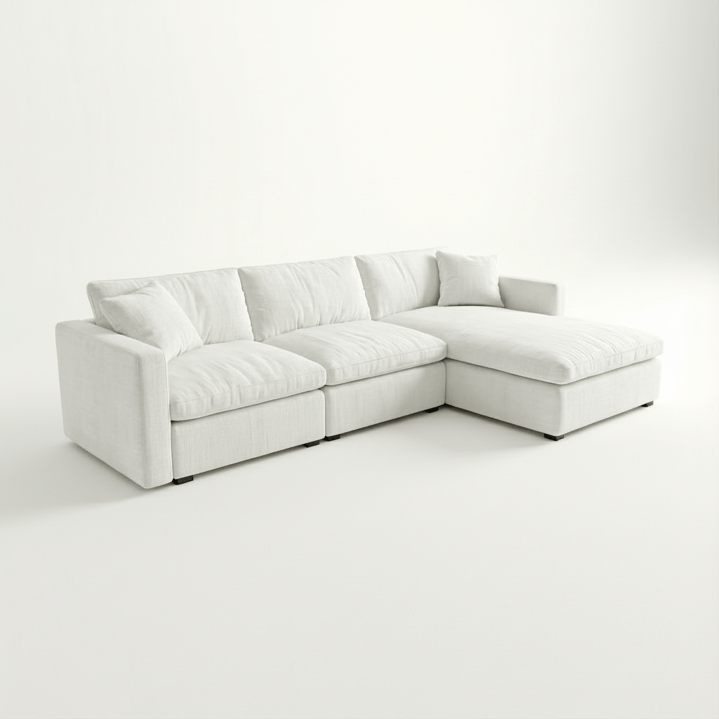 SKYE L - SHAPE SOFA - LIVING ROOM COLLECTION - MUSE