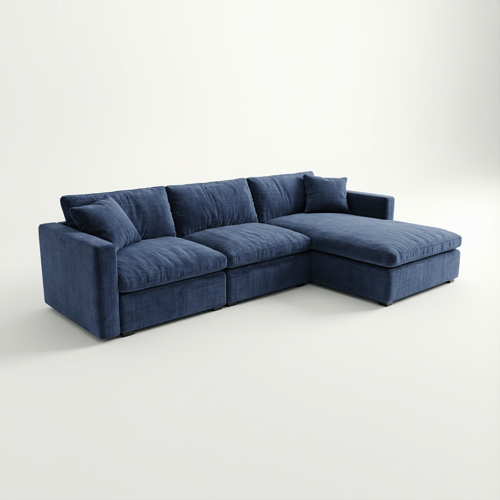 SKYE L - SHAPE SOFA - LIVING ROOM COLLECTION - MUSE