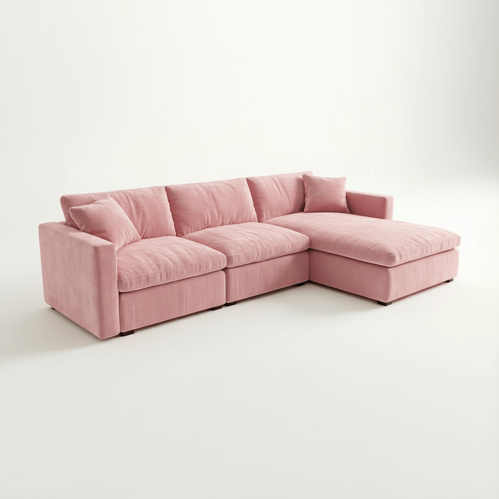 SKYE L - SHAPE SOFA - LIVING ROOM COLLECTION - MUSE