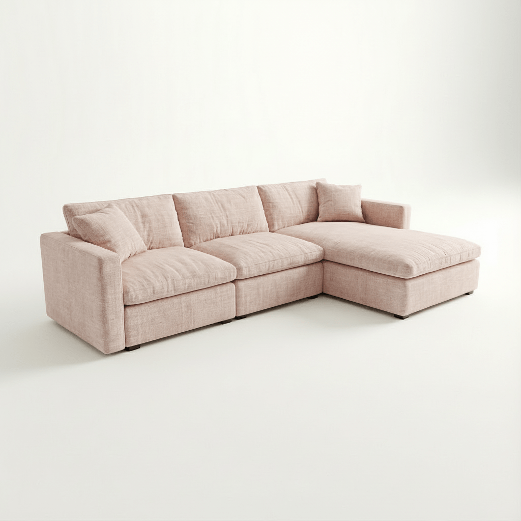 SKYE L - SHAPE SOFA - LIVING ROOM COLLECTION - MUSE