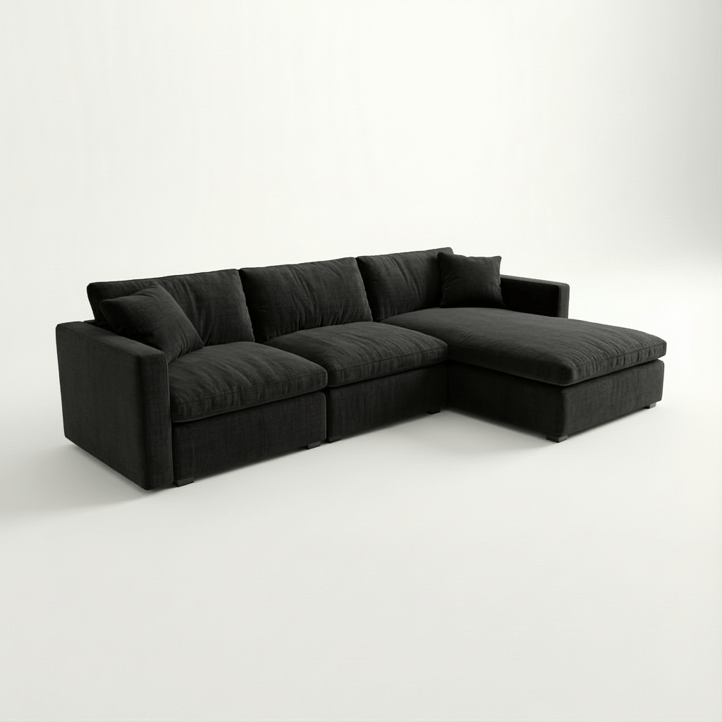 SKYE L - SHAPE SOFA - LIVING ROOM COLLECTION - MUSE