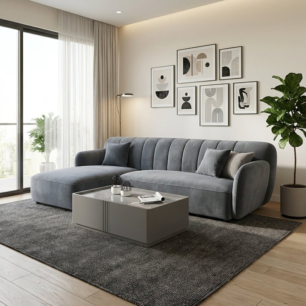 VIENNA L - SHAPE SOFA - LIVING ROOM COLLECTION - MUSE