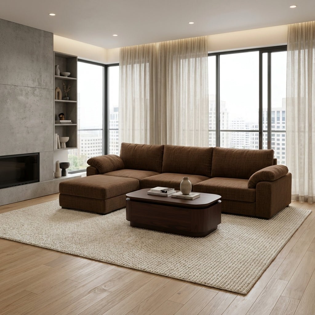WINNIE L - SHAPE SOFA - LIVING ROOM COLLECTION - MUSE