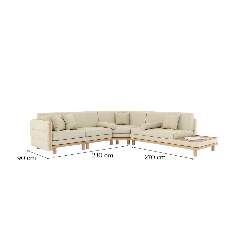 YARA CORNER SOFA - MUSE